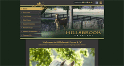 Desktop Screenshot of hillsbrookfarm.com